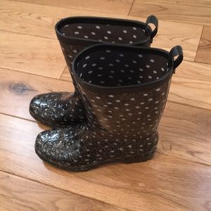 Capelli Polka dot rain boots